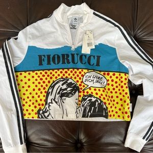 New with Tags Adidas Fiorucci cropped jacket